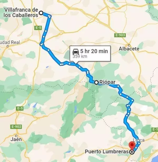 Spanish Road Trip 2022, Villafranca de los Caballeros
